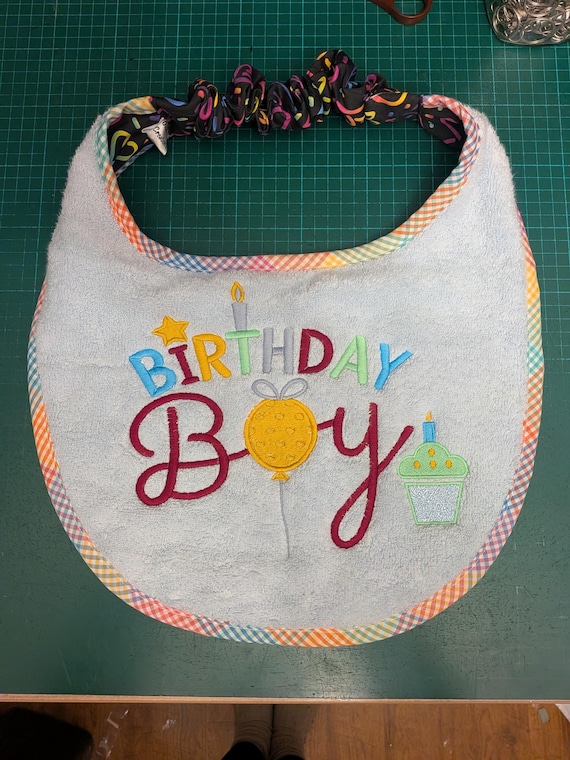 Personalized Large Dog Bib: Absorbent Terry Towel, Slobber Bib