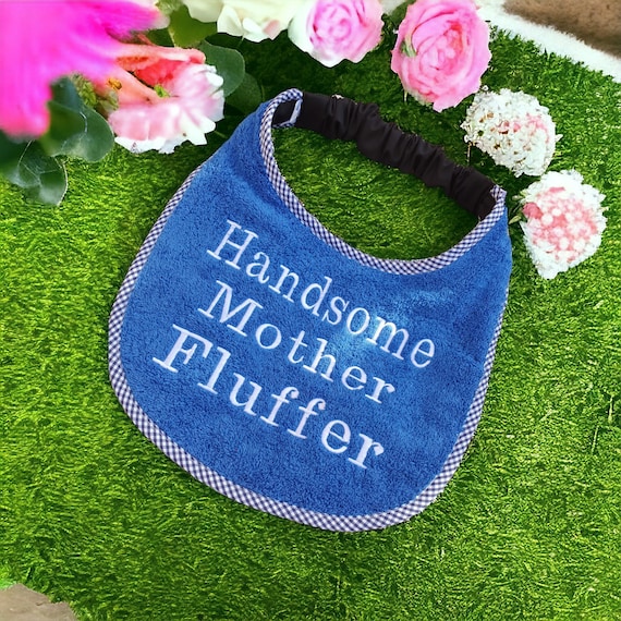 Large Breed Dog Bib: Terry Towel Slobber Bib, Newfoundland, St Bernard