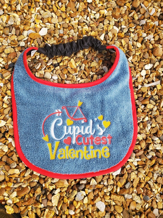 Large Breed Dog Bib: Absorbent Terry Towel, Newfoundland, St Bernard