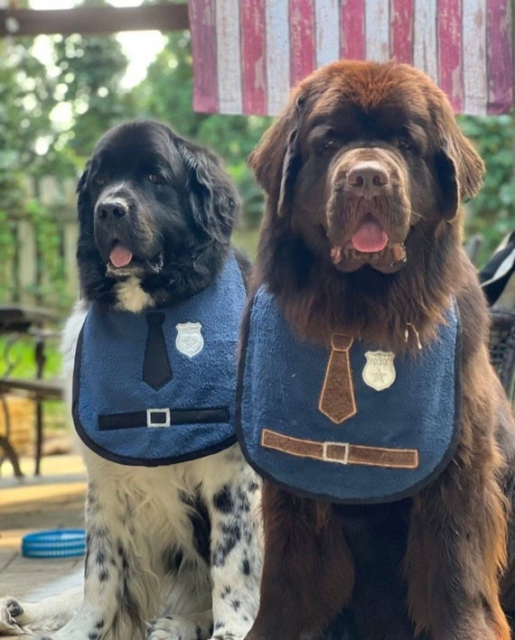 Dog Bib ,large drool bib, slobber dog bib,  large breed dog bib , large drool bib , slobber dog bib, police dog bib.