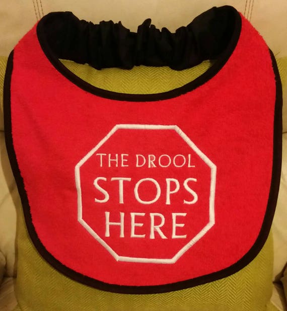 Large Dog Bib ,Large drool bib , slobber dog bib ,  newfoundland bib , St Bernard bib ,