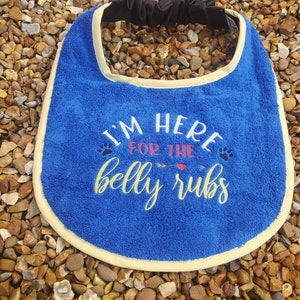 Dog Bib ,Large drool bib ,slobber dog bib , newfoundland dog bib , St Bernard dog bib , large breed dog bib ,