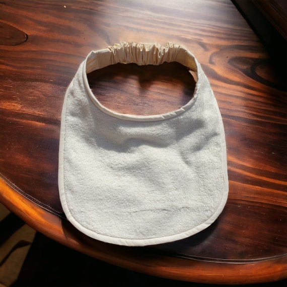 Organic undyed unbleached, large drool bib , slobber dog bib, newfoundland, large breed dog bib , large drool bib ,  organic dog bib ,