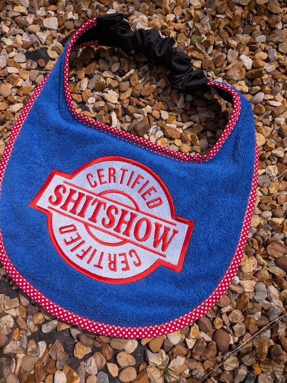 Large Breed Dog Bib: Absorbent Terry Towel, Newfoundland, St Bernard