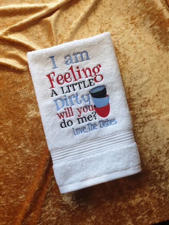 Kitchen hand towel  ,  hand towel, kitchen funny saying  embroidered,kitchen decor ,dish towel,