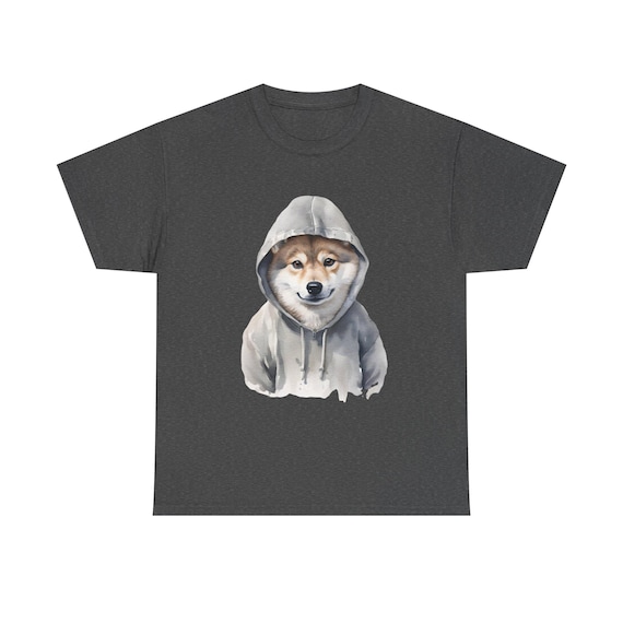 Shiba Inu Tee, Cute Dog T Shirt, Animal Lover Gift, Casual Wear, Funny Pet Tee , Shiba Inu ,