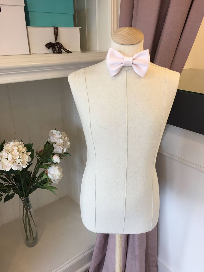 Made to Order Duchess Satin Adjustable Bow Tie image 3