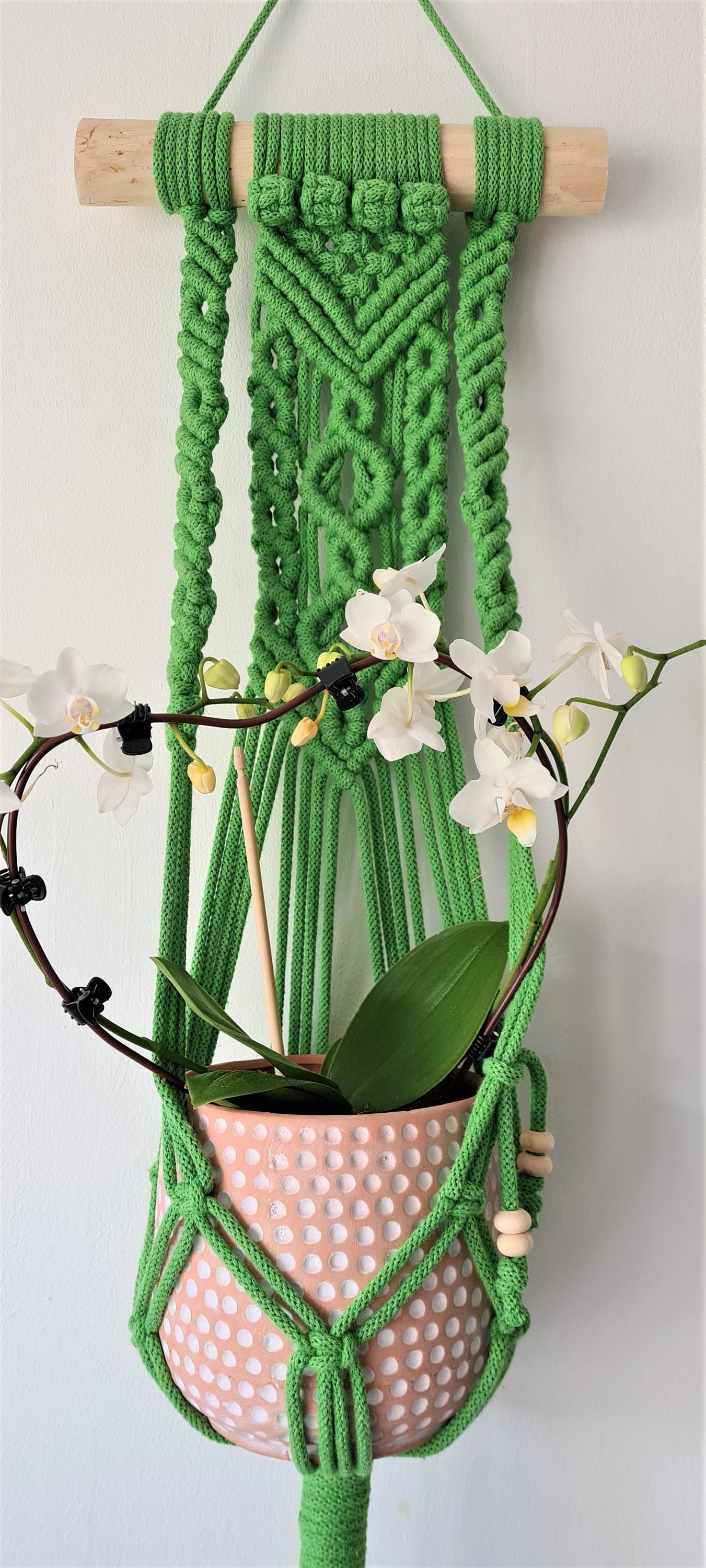 Macrame Wall Hanging Plant Holder Etsy UK