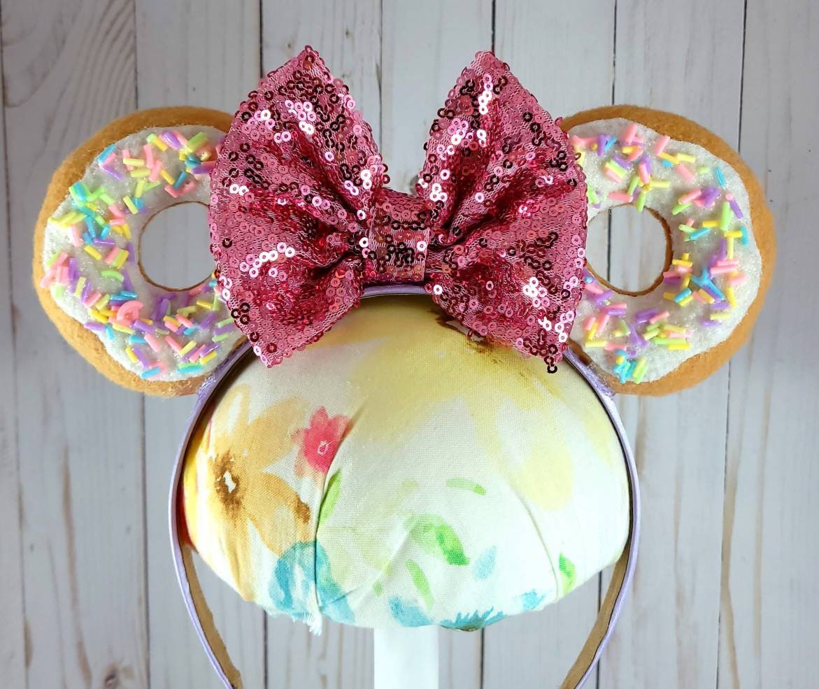 Disney~Loungefly Mickey Ice Cream Bar Scented Minnie Mouse Ears Headband  New