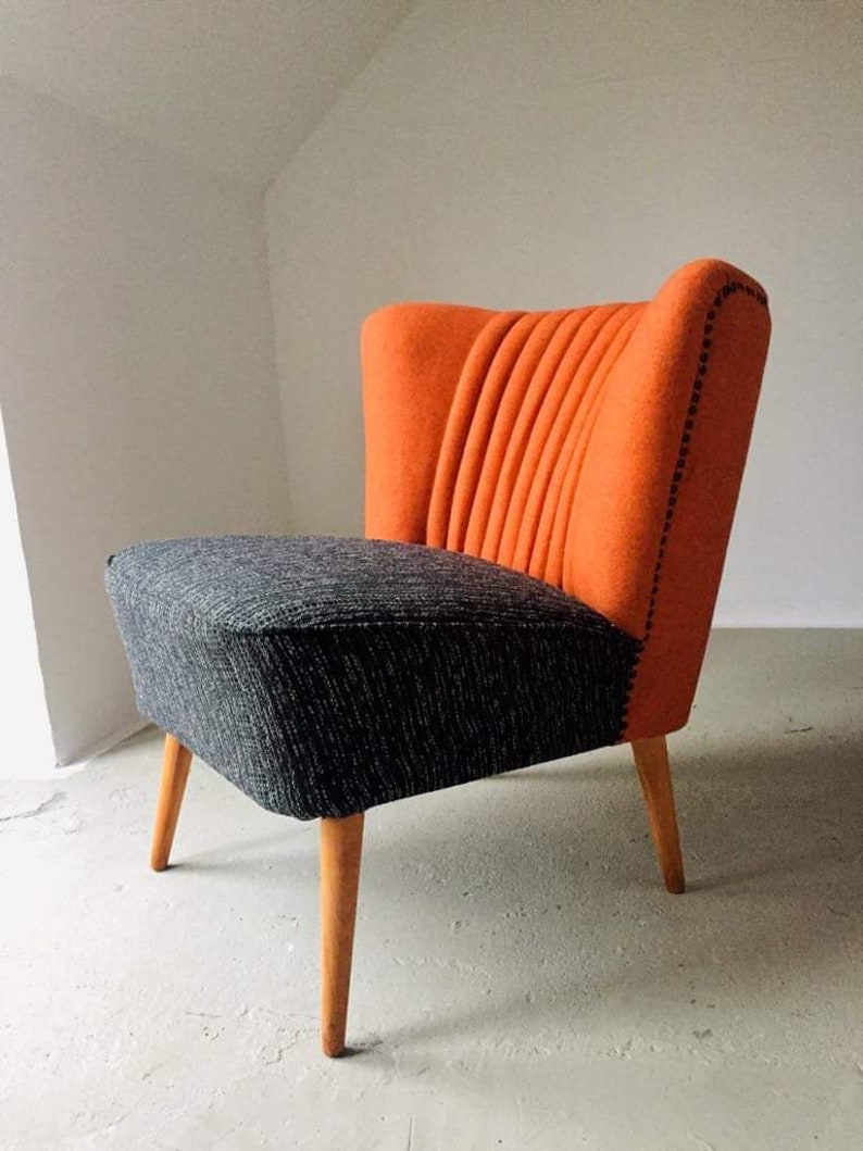 Iconic Mid-Century Bartholomew Chair 1950s Beautiful Cocktail Comfy Lounge Seat