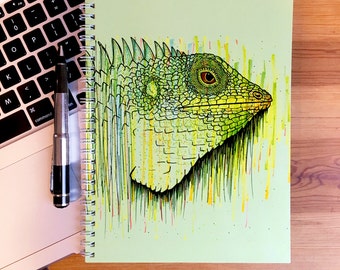 Lizard Notebook | Etsy
