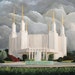 Washington DC Temple. Art Print - Etsy