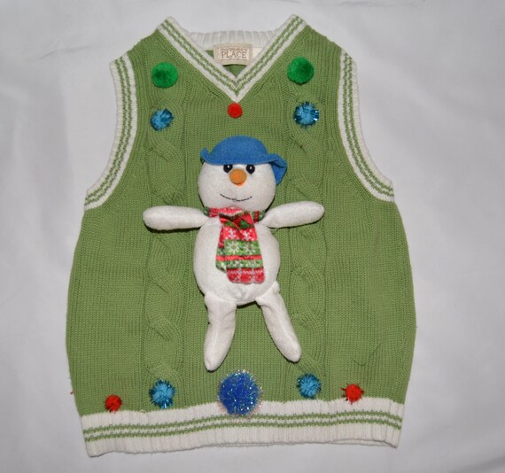 xmas sweater vest