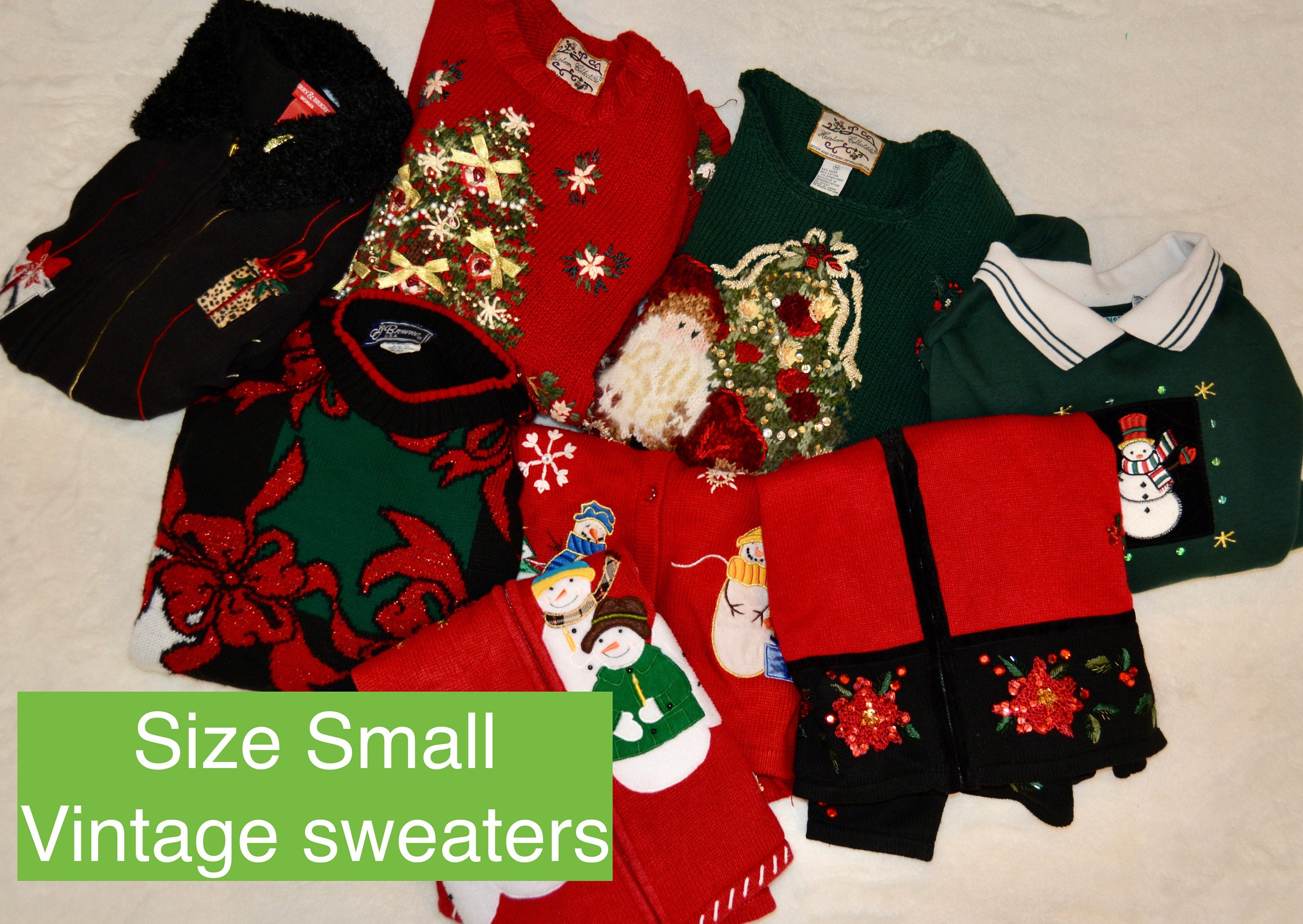 retro christmas sweater