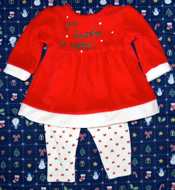 baby ugly christmas sweater