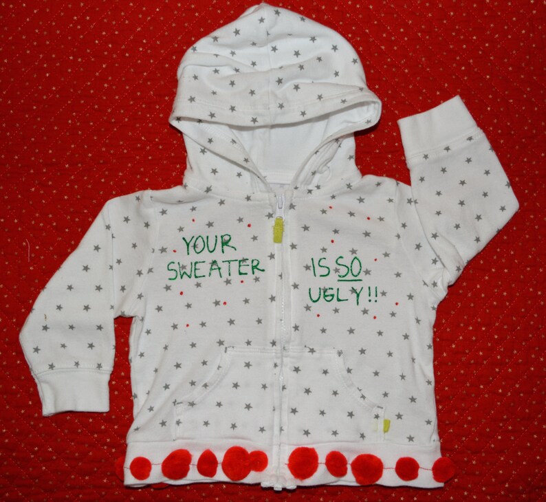 baby ugly christmas sweater