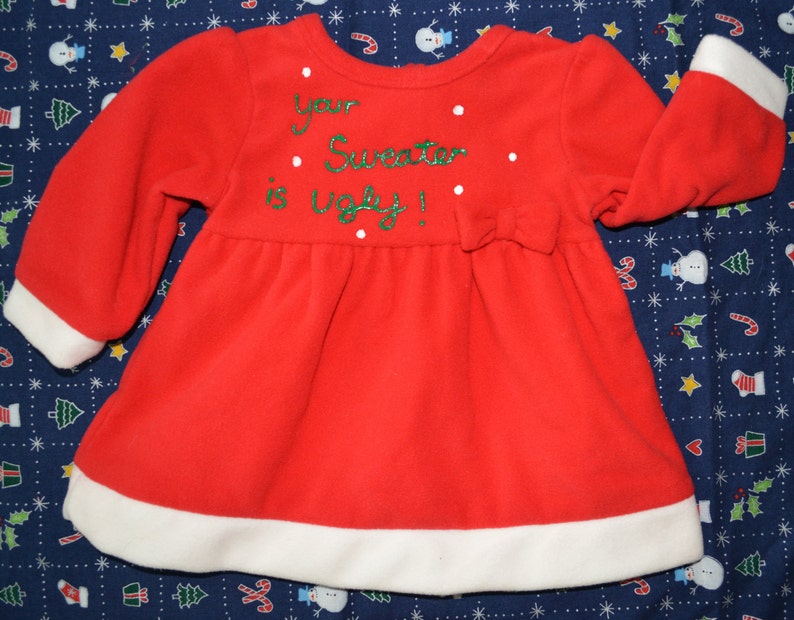 Ugly Baby Christmas Sweater 