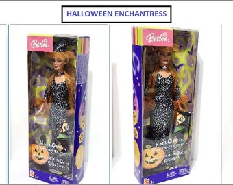 2001 Enchanted Halloween Barbie Doll - Etsy