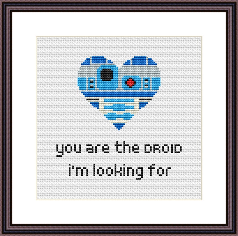 R2D2 Heart from CrazzzyStitch