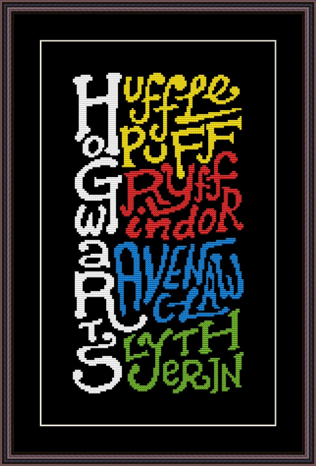 Funny Cross Stitch PDF Pattern Hogwarts Houses - Etsy Australia Funny Cross Stitch PDF Pattern Hogwarts Houses - Etsy Australia
