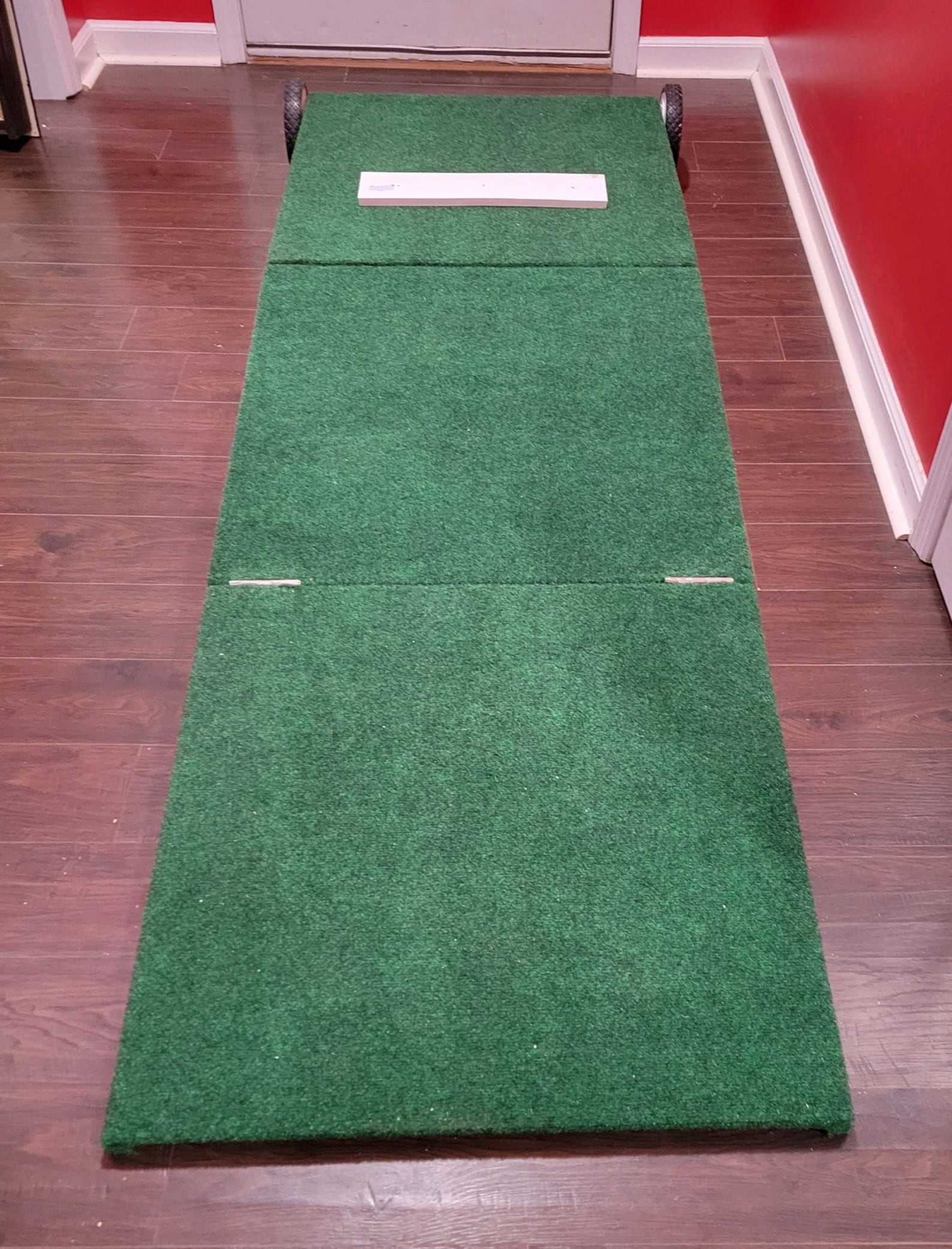 Baseball Pitching Mound With Wheels Folding Foldable Rolling Rolls