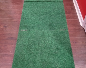 Portable Baseball Pitching Mound with Wheels Folding Foldable Rolling Rolls Youth Size and Up Available. Orders before Dec 10 for Christmas