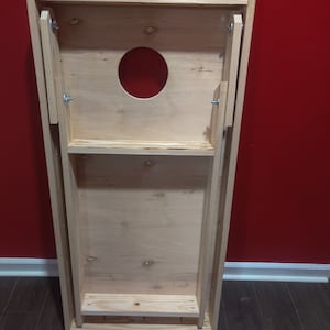 Cornhole Boards with Fold Out Drink Holders Bag Toss Game Free Shipping