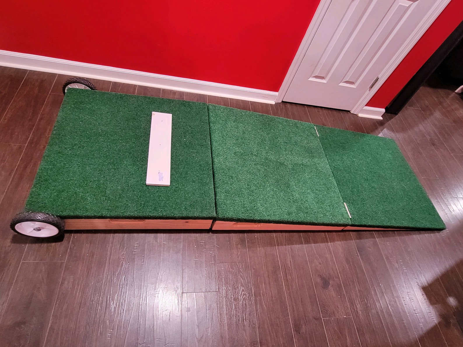 Baseball Pitching Mound With Wheels Folding Foldable Rolling Etsy