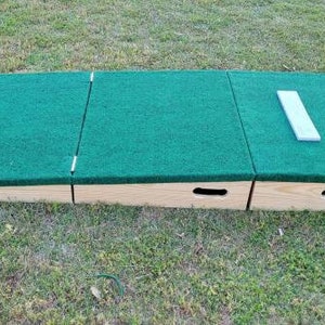 Baseball Pitching Mound Large 40 Inches Wide with Wheels Folding Foldable Rolling Rolls Youth Size and Up Available FREE SHIPPING
