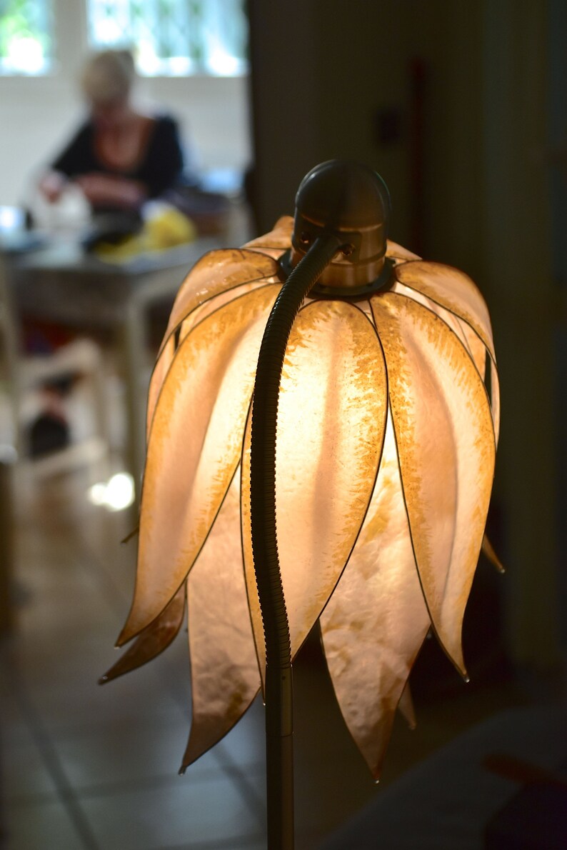 Floor lamp light flexible to reading single piece Etsy