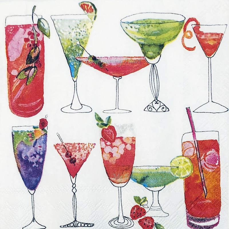 Best Drink Ever Cocktail Napkins – Fun Party Décor main image 0