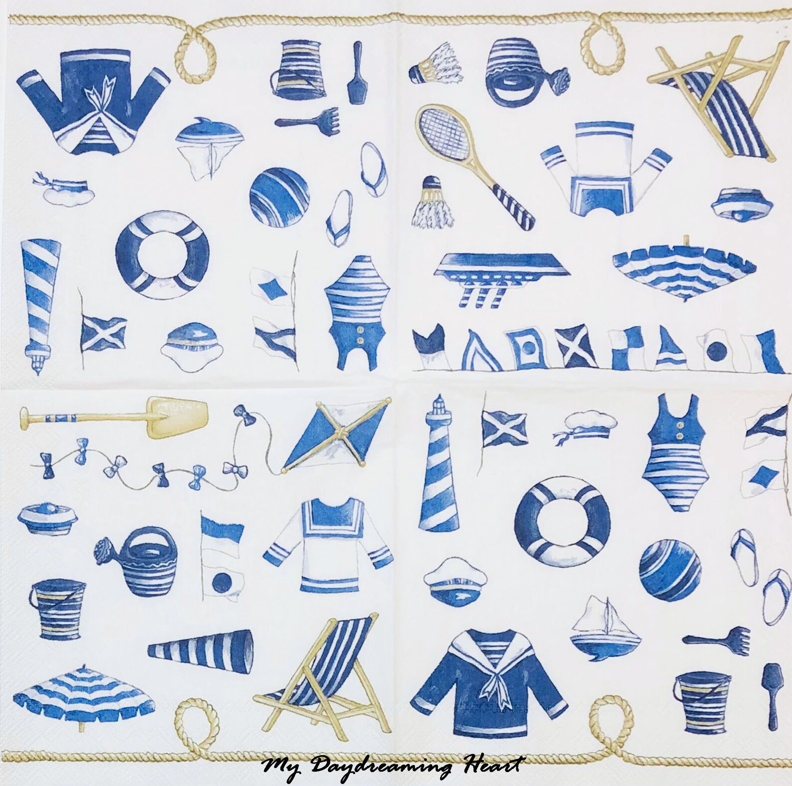 Vintage Nautical Decoupage Napkins Vintage Cruise Decoupage Etsy