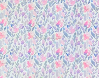 Pastel Flowers Decoupage Napkins Set Of 2 Hostess Buffet Craft Napkins