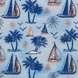 Sailboats Decoupage Napkins Set Of 2 Beverage 10&quot; x 10&quot; Craft Napkins