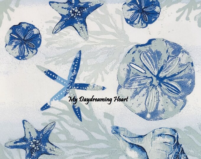 Coastal Seashells Decoupage Napkins Starfish Beverage Decoupage Napkins