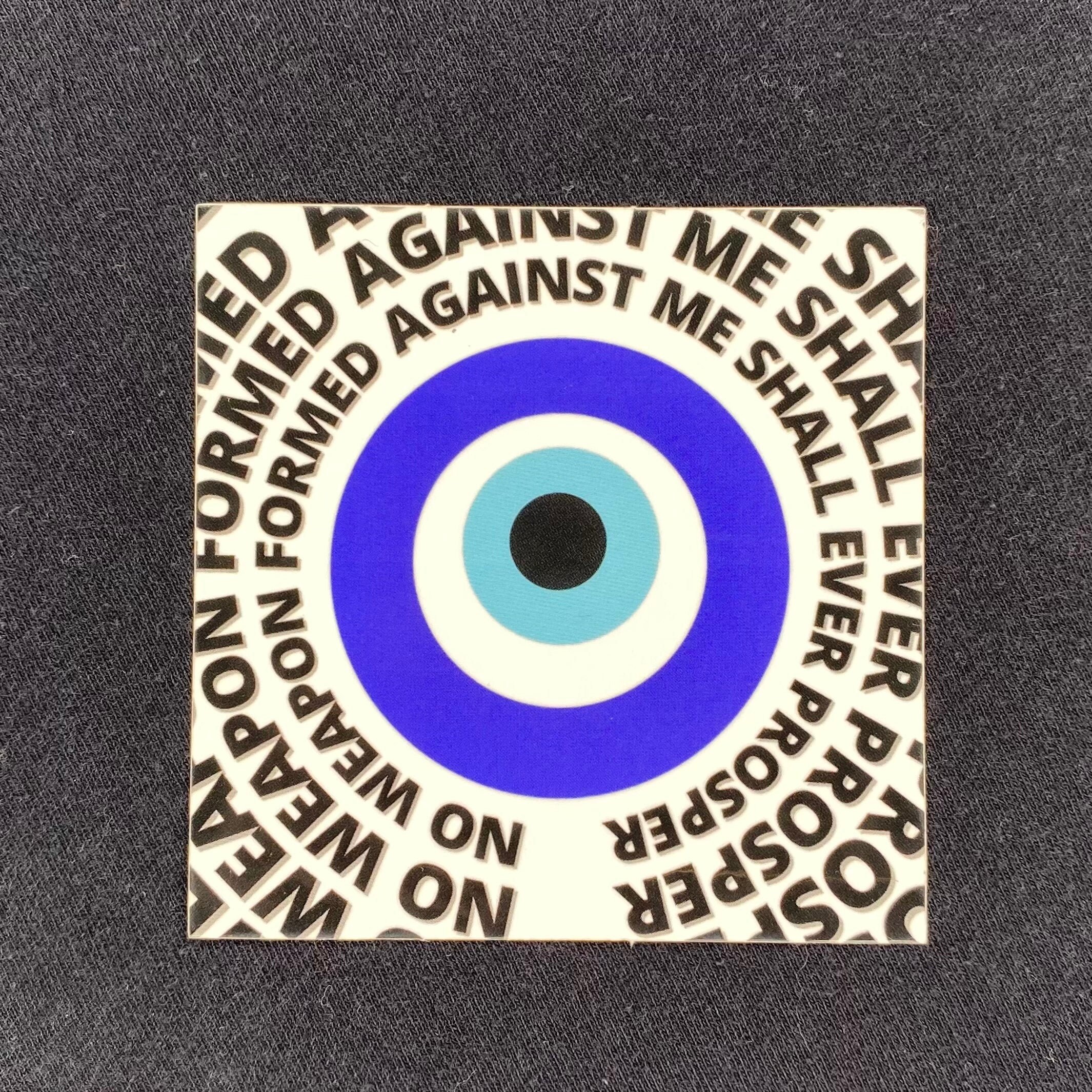 Evil Eye Protection Vinyl Spell Sticker