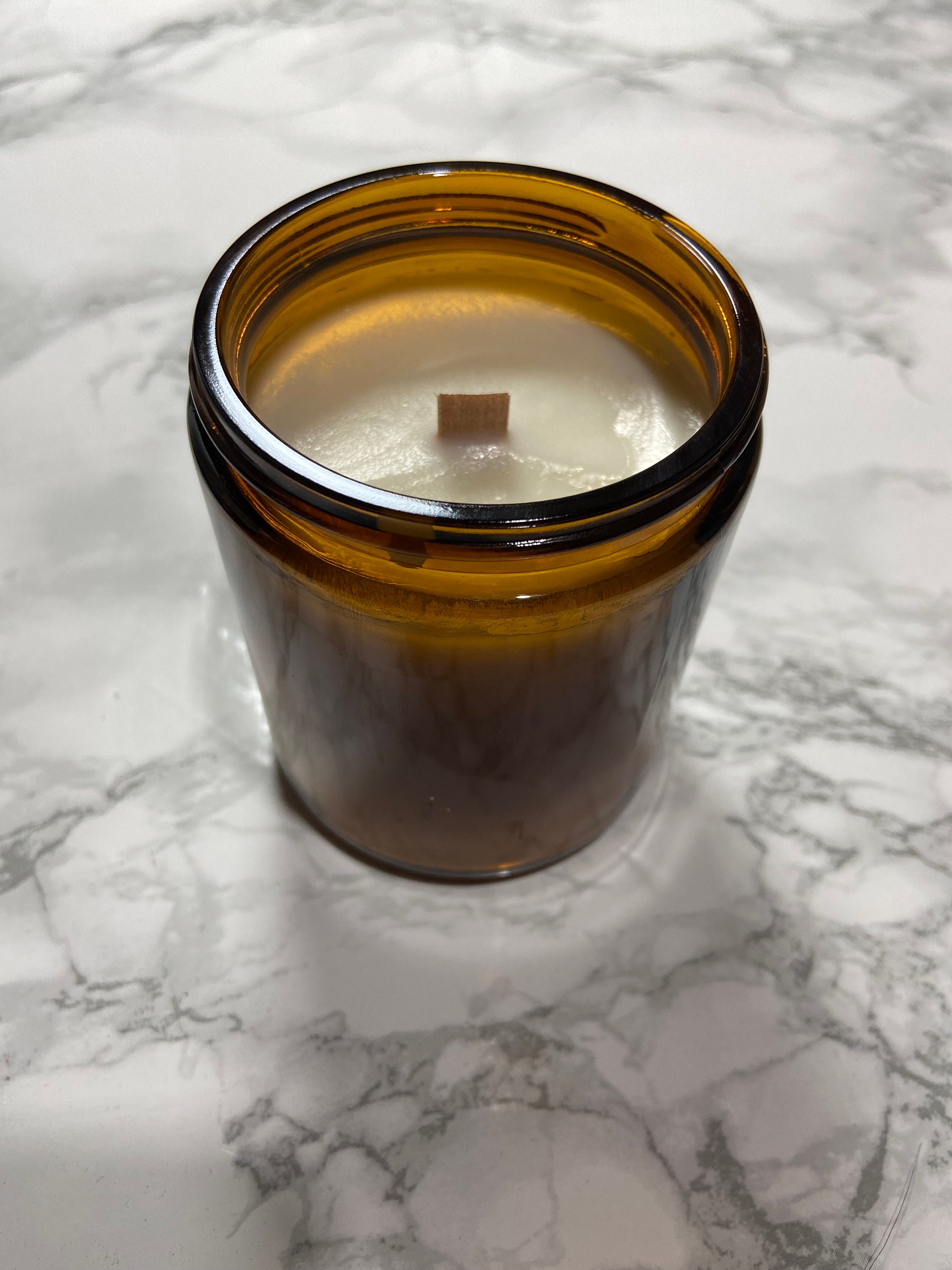 Candle Making Kit - Amber Glass Jar Candles