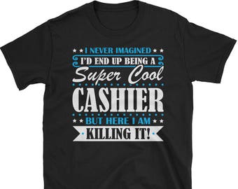 Mens Shirt Womens Shirt Special Cashier to Be A Dad Tee Shirt Mens Shirt Womens Shirt Special Cashier to Be A Dad Tee Shirt