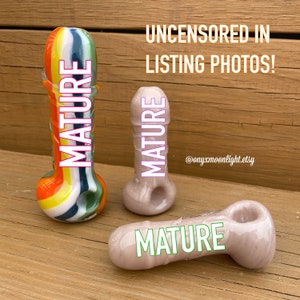 Mature Glass Pipe! Penis Shaped Vein Glass Smoking Piece | PRIDE ...