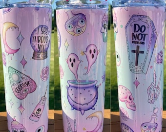 Spooky Pastel Goth 20oz Stainless Steel Tumbler | Limited Edition Fall 2022 | SHIPS FREE!