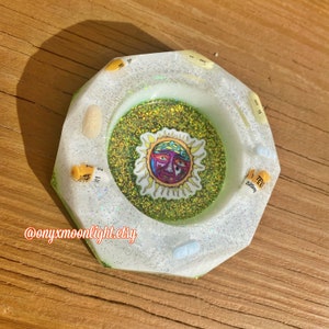 Sublime Sun Pill Decor Art Abstract Ash Tray / Trinket Tray / One of a Kind!