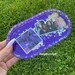 Euphoria Purple Tray | Aesthetic Fan Art, One of a Kind Piece | Decor, Trinket Tray, Keys, Soap Dish