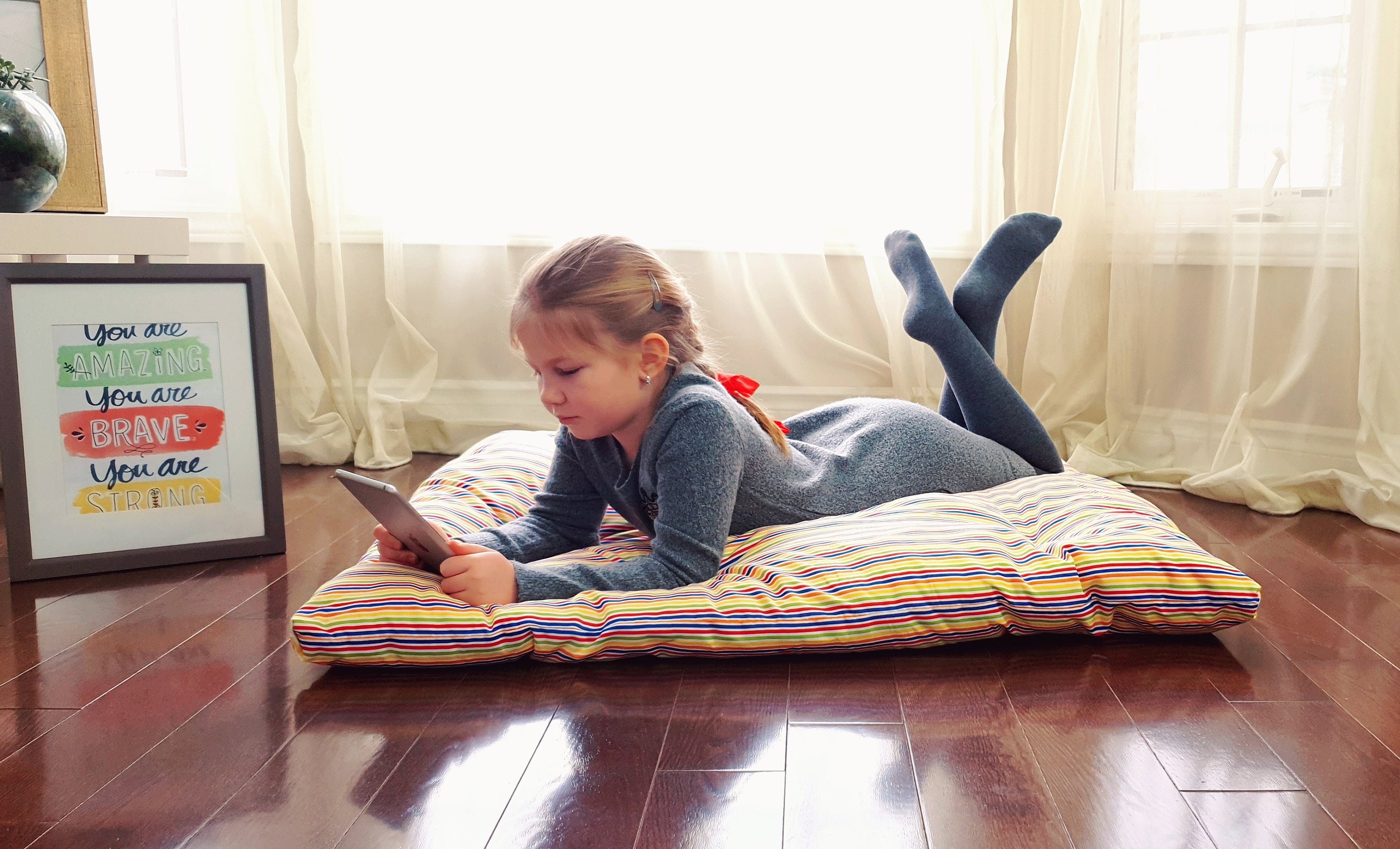 teepee floor pillow