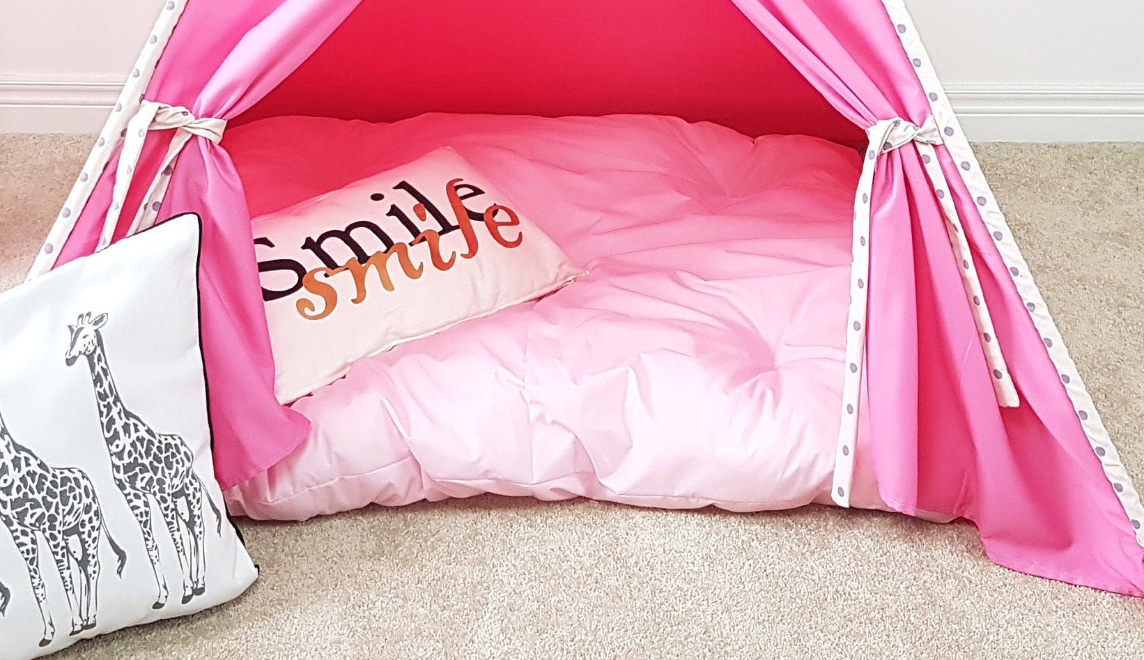 Soft Floor cushion for Kids Tent Soft Teepee Mattress Etsy