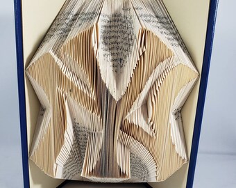 Folded Book Art: New York  Yankee - NY