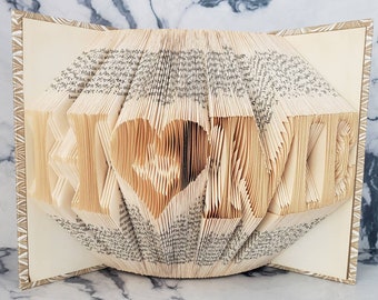 Folded Book Art: Home-Texas