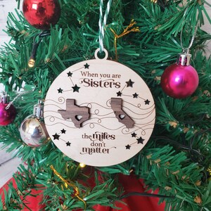 Personalized together ornaments