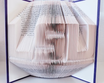 Folded Book Art: LSU