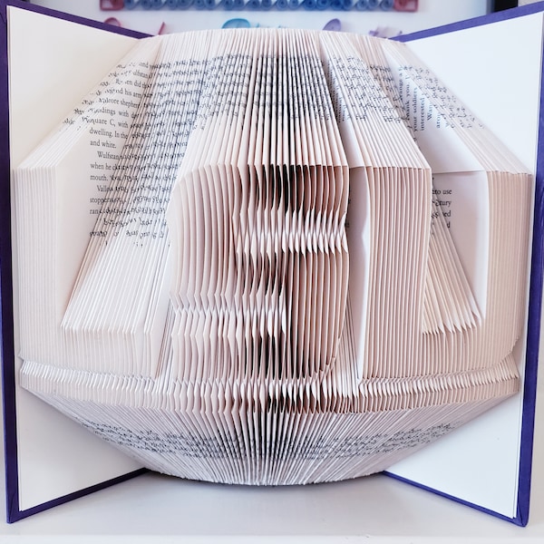 Folded Book Art: LSU