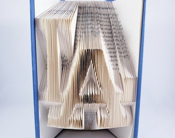 Folded Book Art: Los Angeles Dodgers